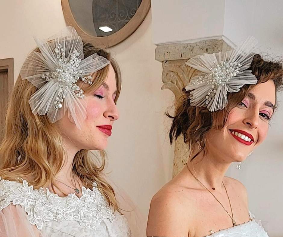 Broche Anglaise Blanche