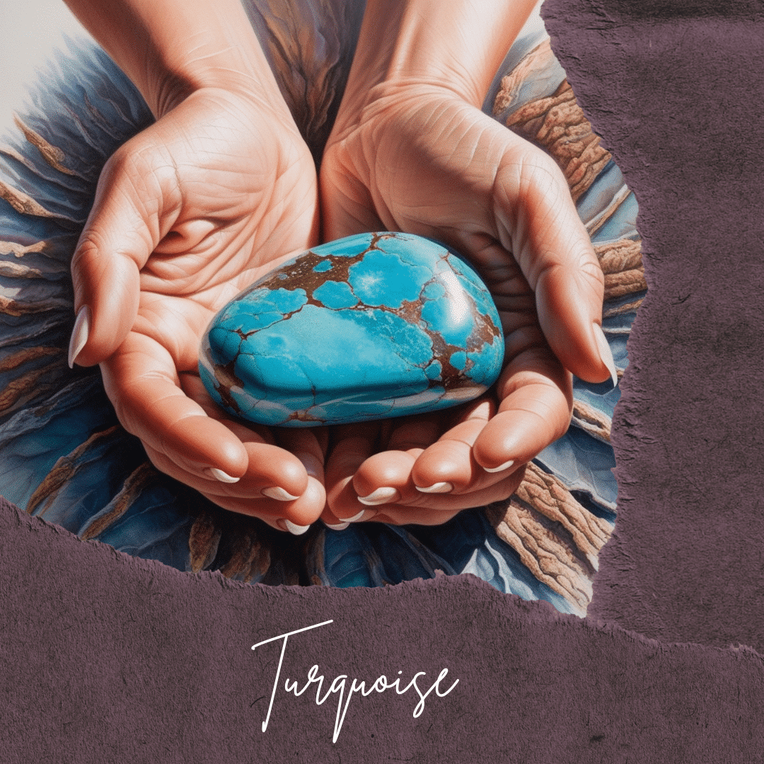 Bracelet en fil bleu ciel et vraie Turquoise – Ajustable (jusqu'à 19 cm)