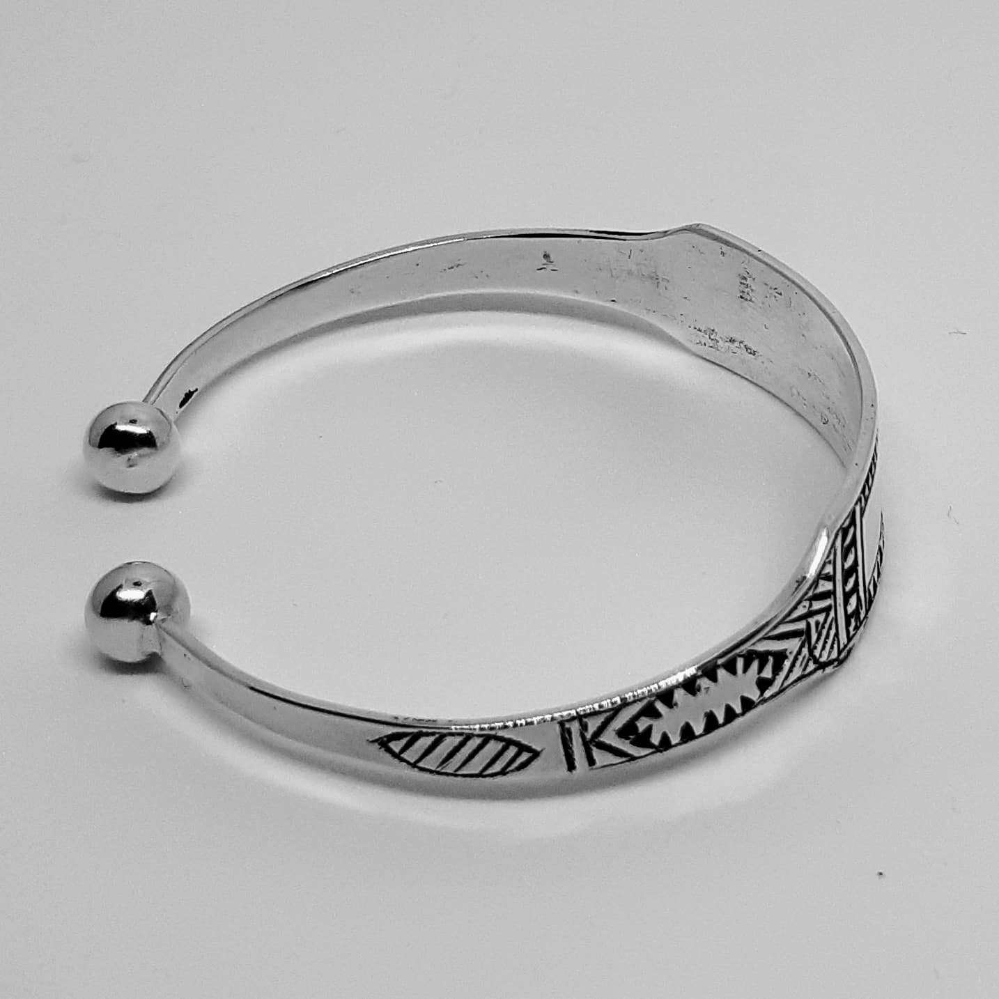 Bracelet Touareg En Argent, bracelet argent berbère