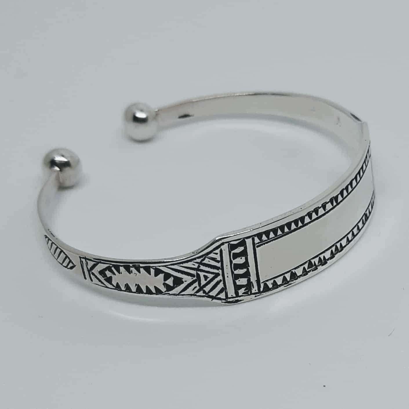 Bracelet Touareg En Argent, bracelet argent berbère