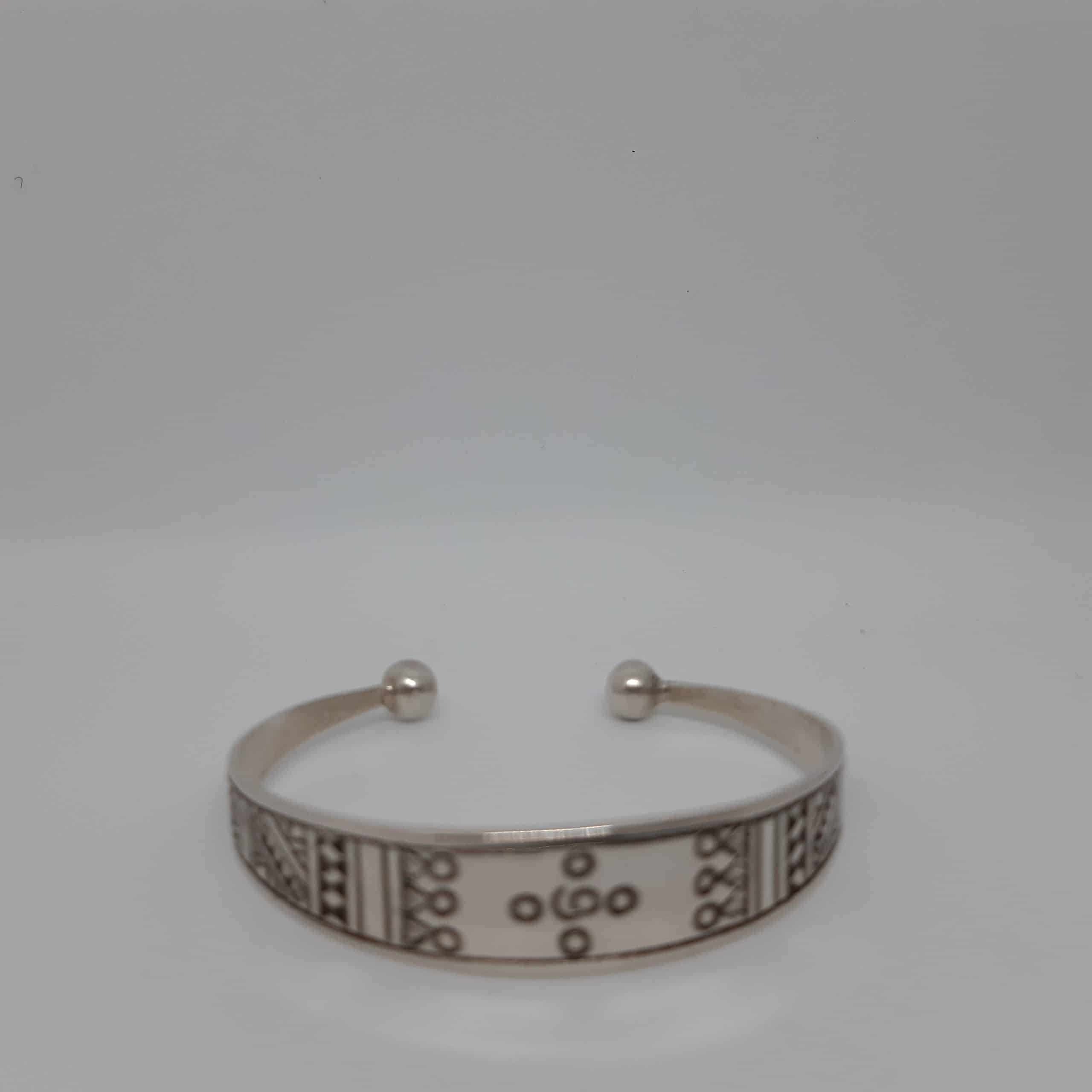 Bracelet touareg style berbère en argent 925 pour femme