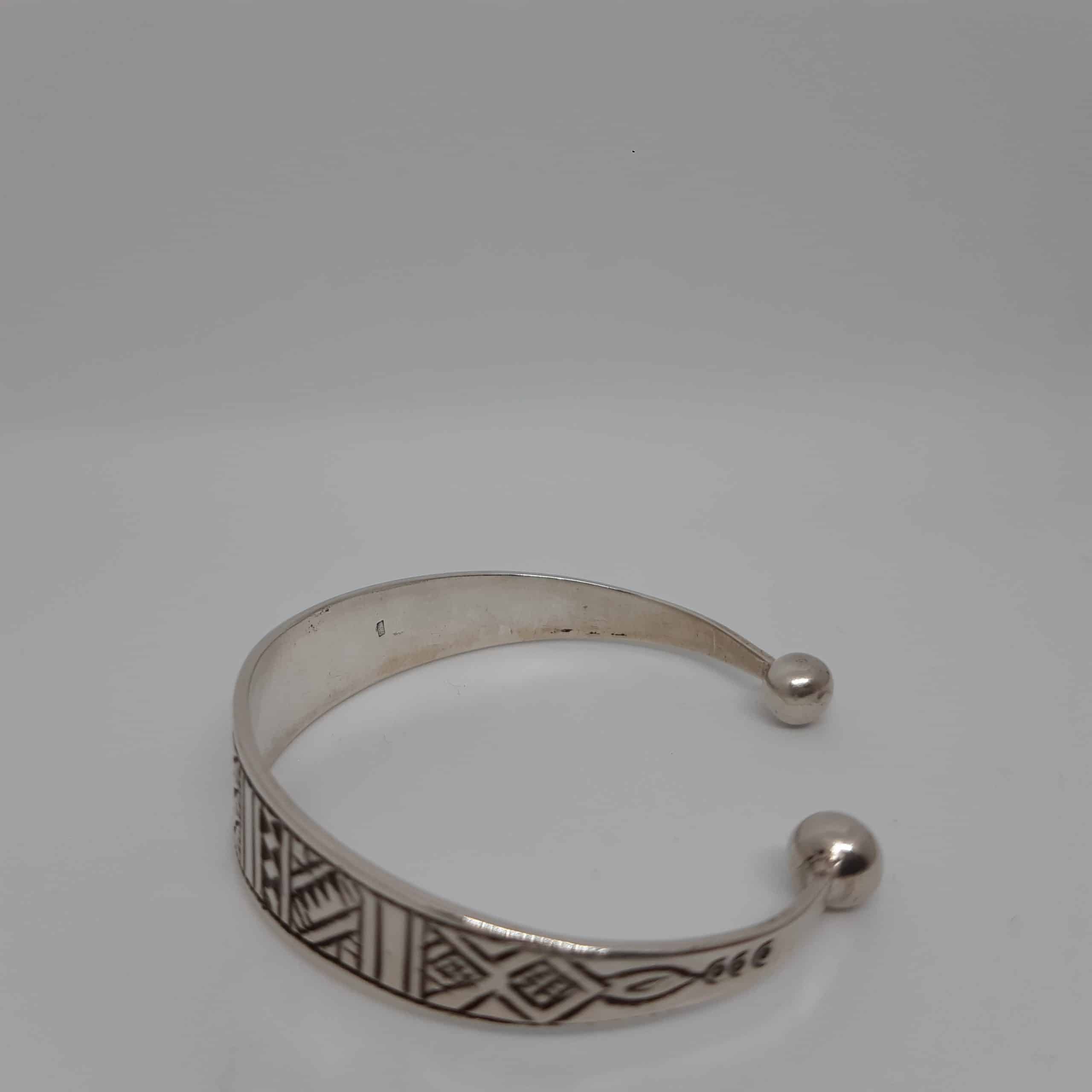 Bracelet touareg style berbère en argent 925 pour femme