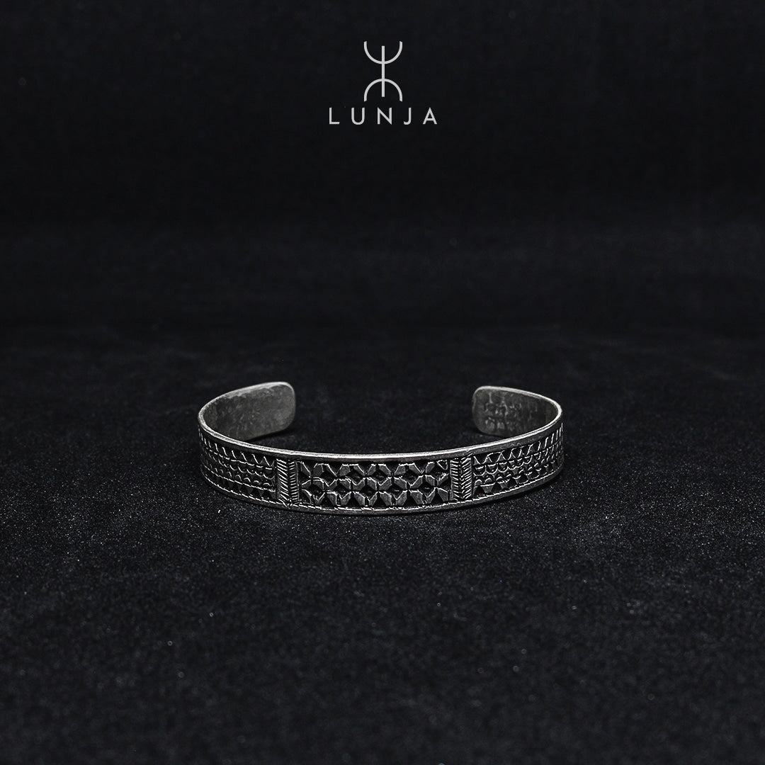 Bracelet Touareg Pour Femme En Argent