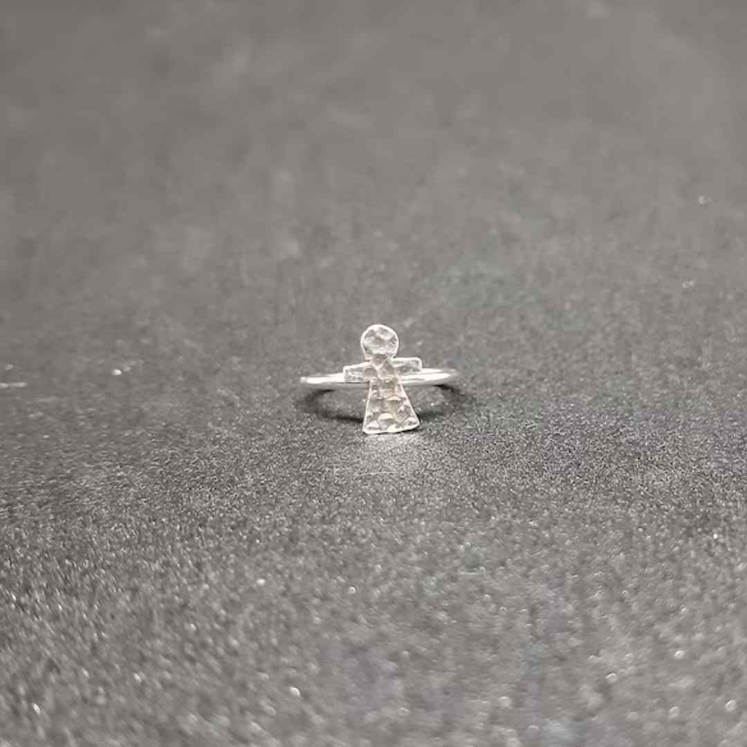 Bague Tanit Argent, bague berbère pour femme ajustable