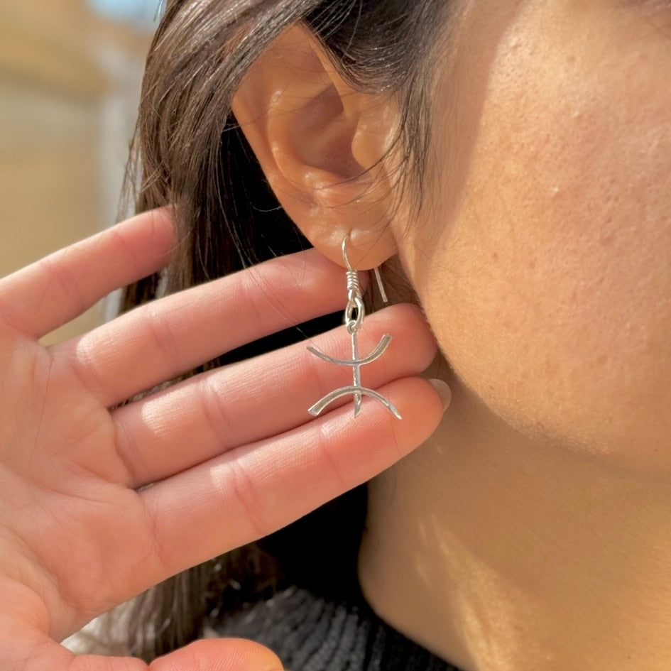 Boucles d'oreilles YAZ en argent 925