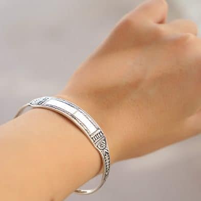 Bracelet Touareg En Argent, bracelet argent berbère