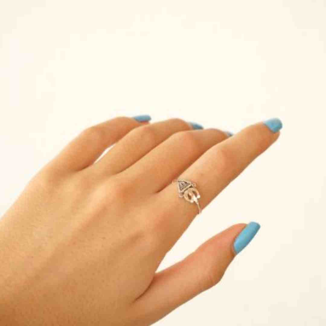 Bague Berbère Fibule En Argent