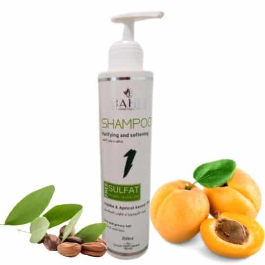 Shampoing huile jojoba et abricot