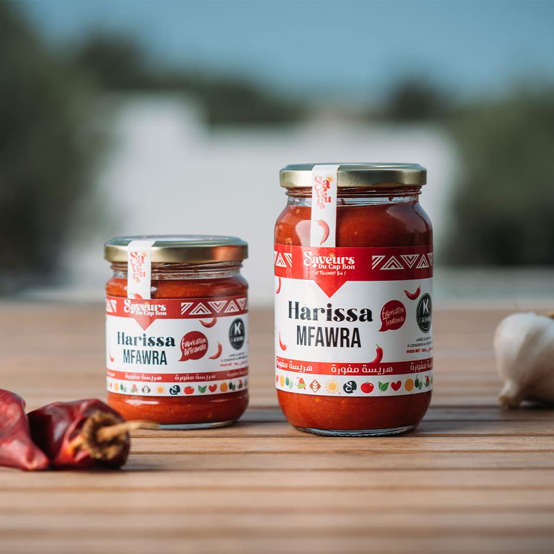 Harissa traditionnelle à la vapeur (هريسة عربي مفورة)