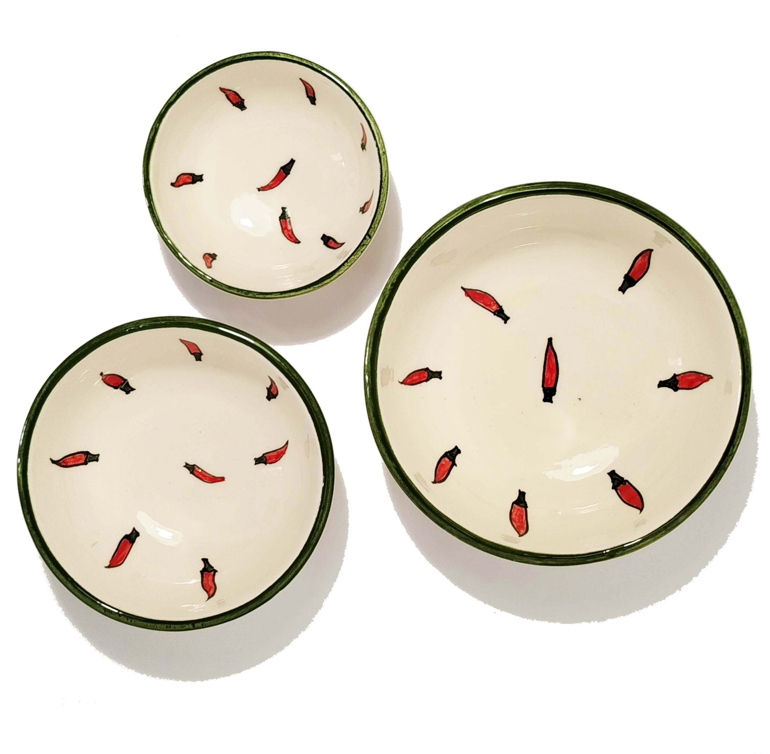 Ensemble de 3 bols en céramique Felfel