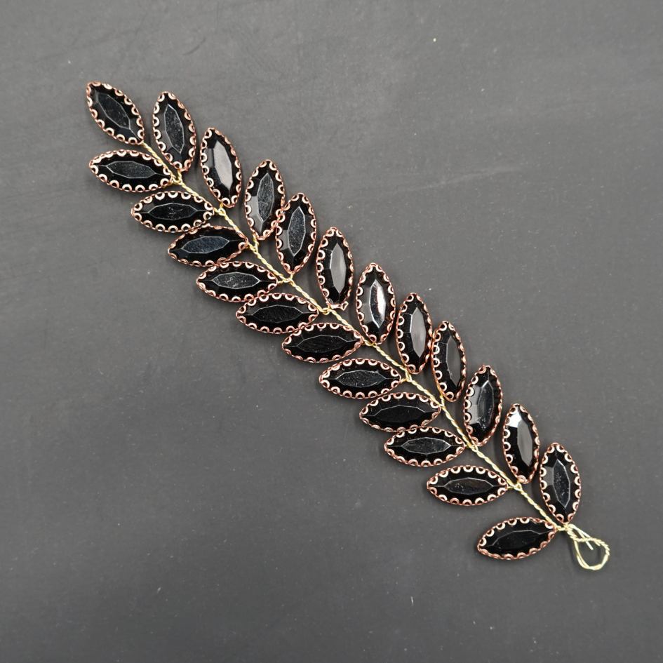 Broche De Mariage Noire