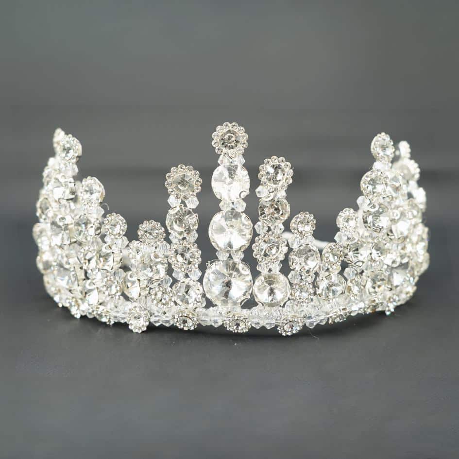Couronne de mariage blanche