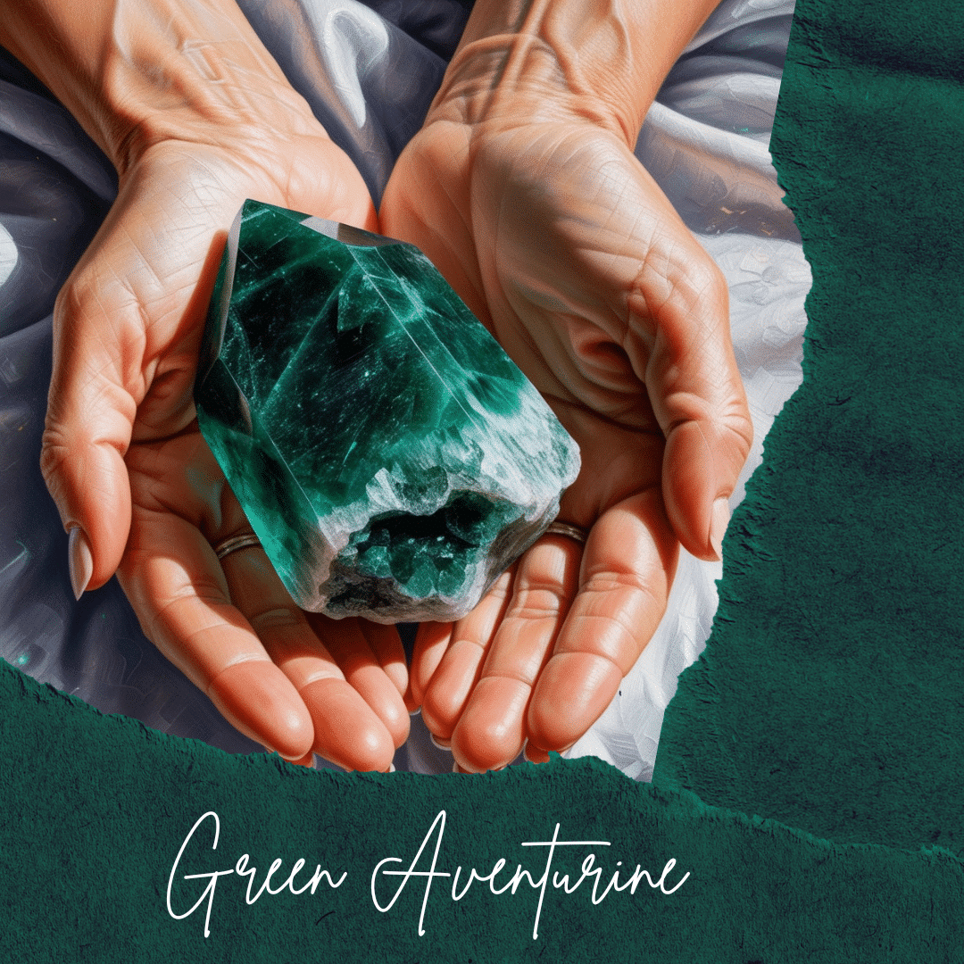 Bracelet élastique en Aventurine Verte – Pierres naturelles 6 mm – Ajustable (17 à 19 cm)