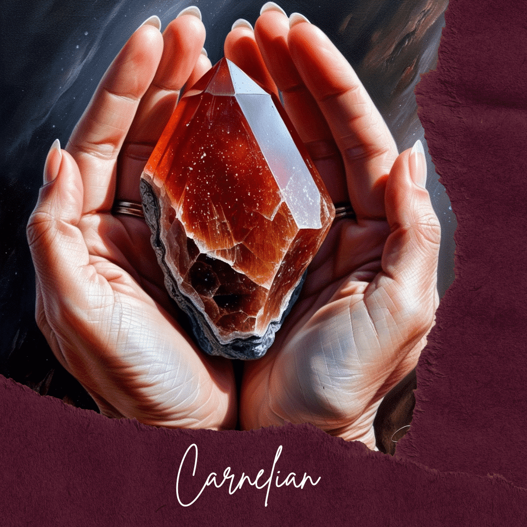 Un lot de deux bracelets en Cornaline (17 à 19 cm)