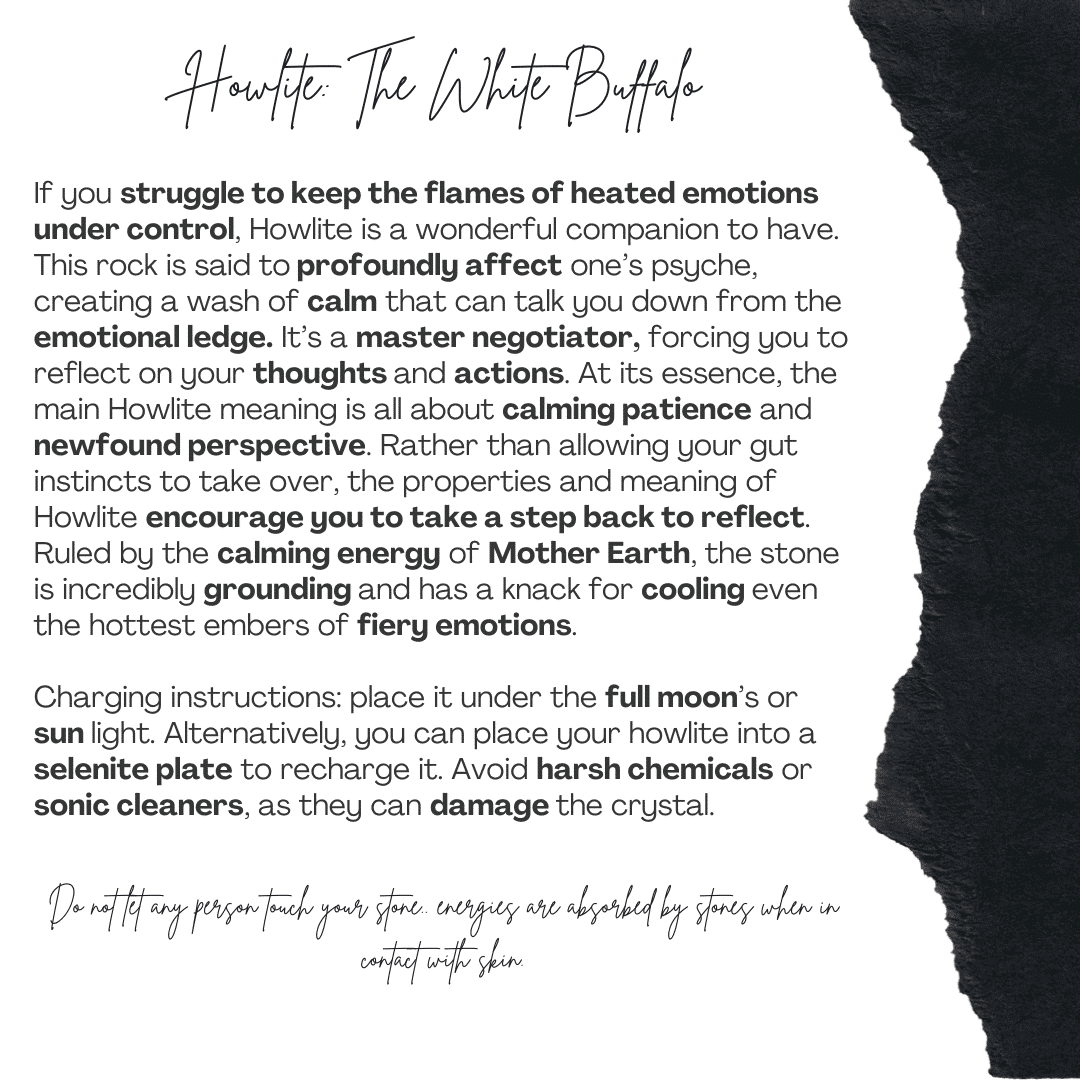 Bracelet élastique en Howlite – Boules de 6 mm – Ajustable (17 à 19 cm)