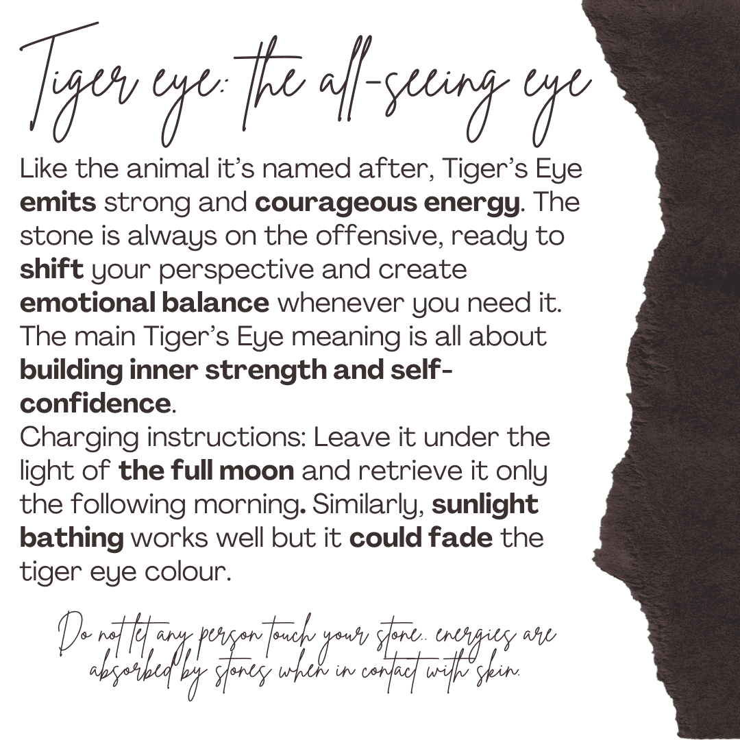 Duo de bracelets élastiques en œil de tigre (17-19 cm)