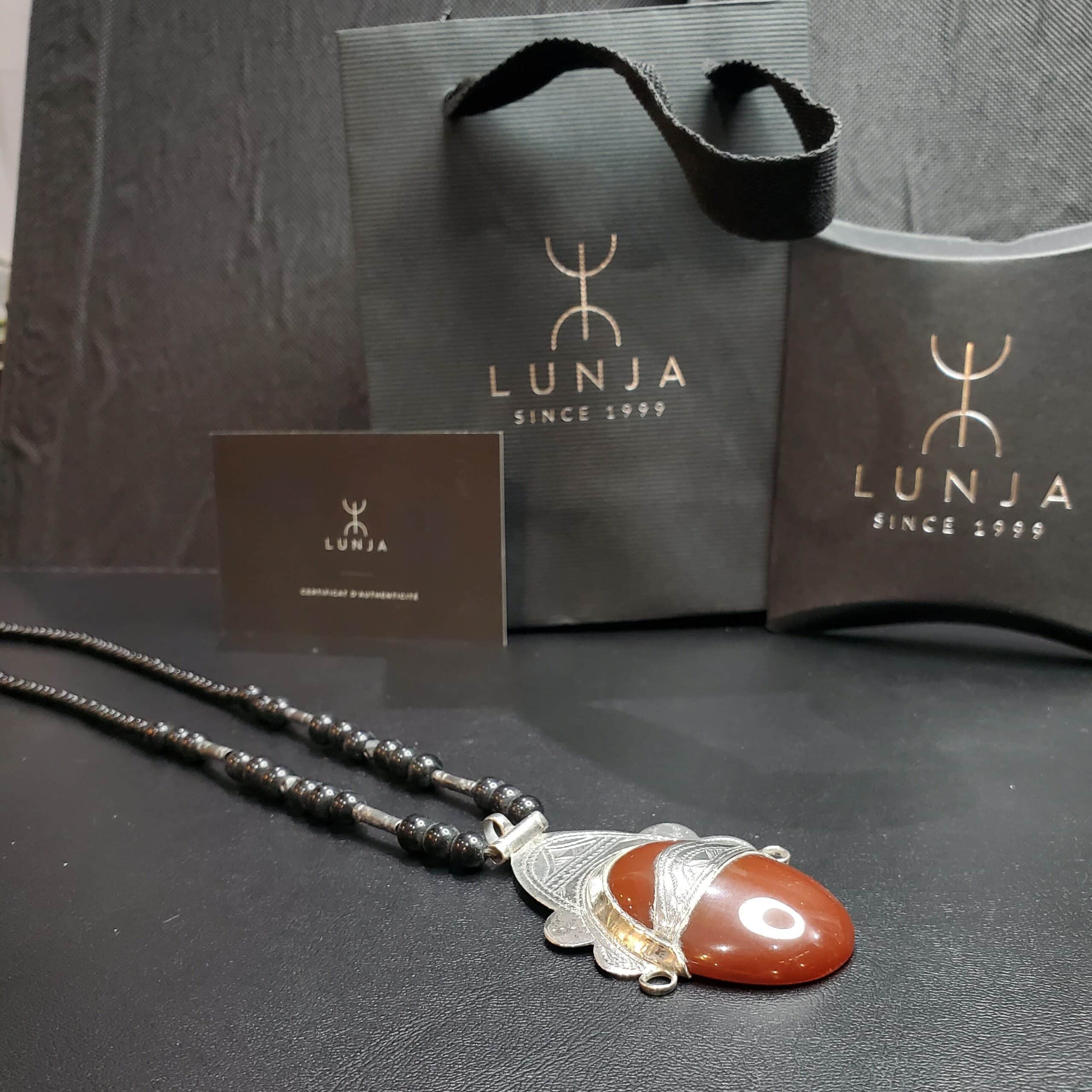 Collier Agadez Cornaline