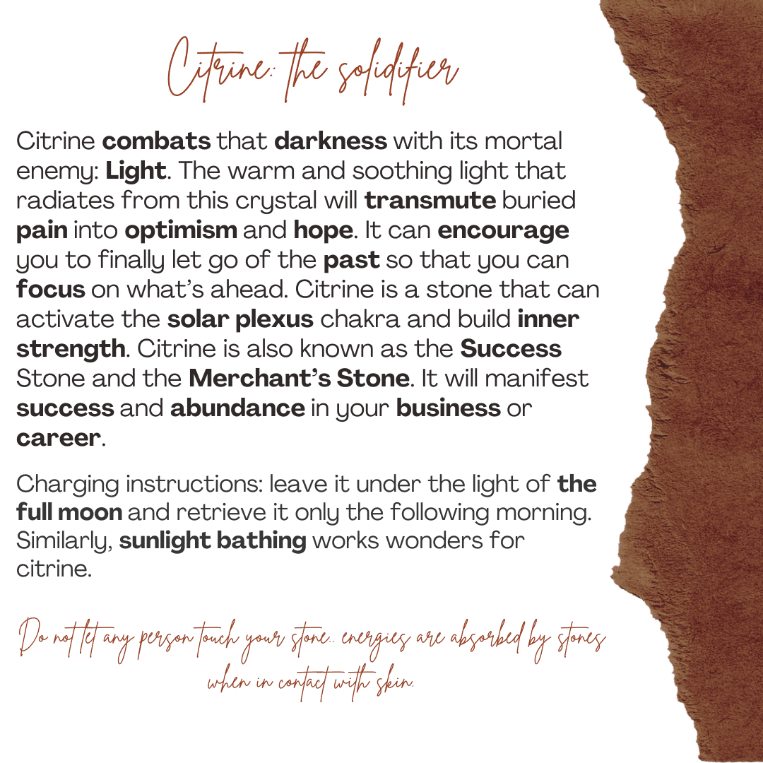 Bracelet élastique en Citrine Authentique – Pierres naturelles de 6 mm – Ajustable (17 à 19 cm)