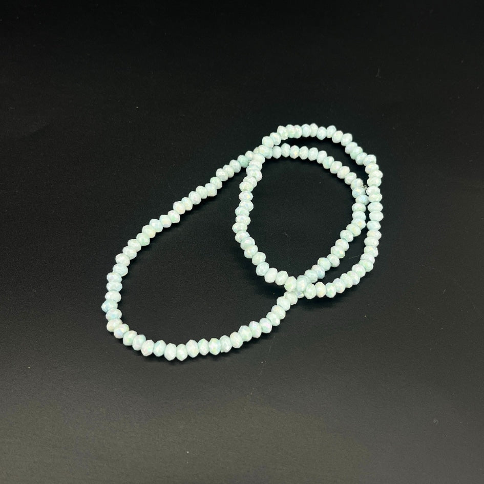 Ensemble Bracelet de Cheville et de Main , Couleur Bleu ciel – Élégance Artisanale