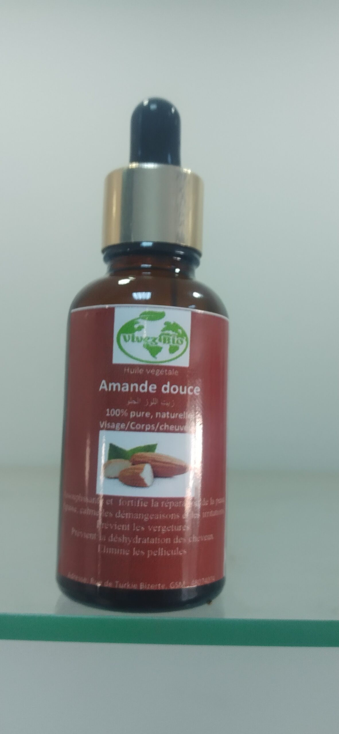 Huile d'amande douce pour une peau douce et des cheveux sains
