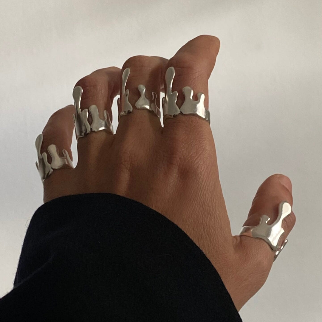 Bague fait-main en argent 925 RHEA