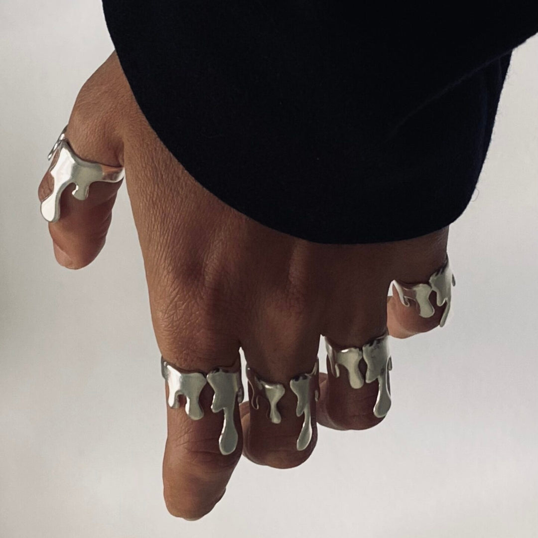 Bague fait-main en argent 925 RHEA