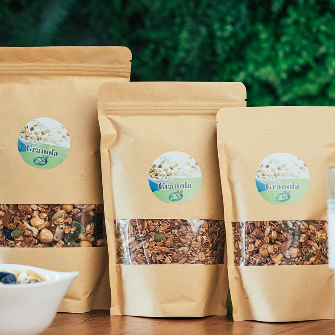 Granola Premium  aux fruits séchés, miel & graines nutritives