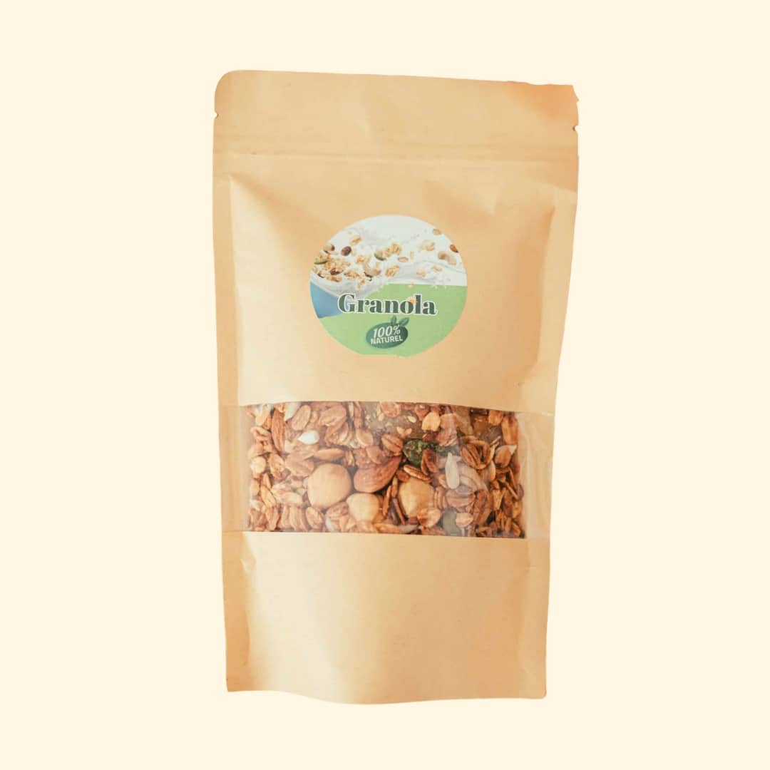 Granola Premium  aux fruits séchés, miel & graines nutritives