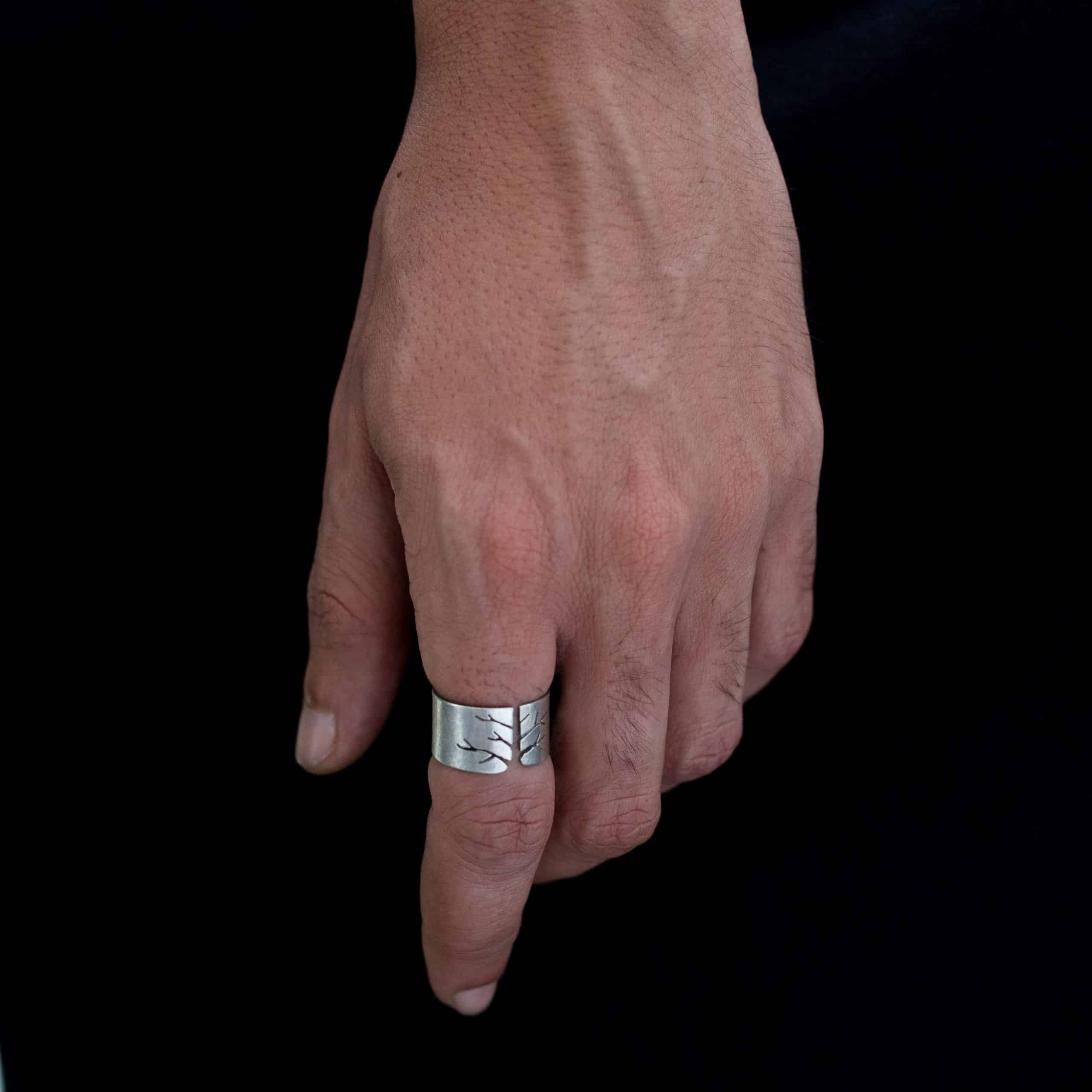 Bague fait main en argent 925