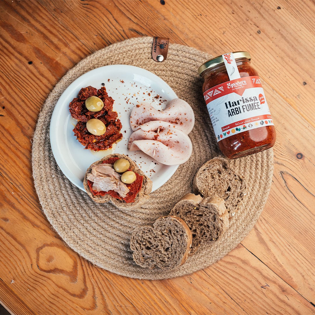 Harissa traditionnelle à la vapeur (هريسة عربي مفورة)