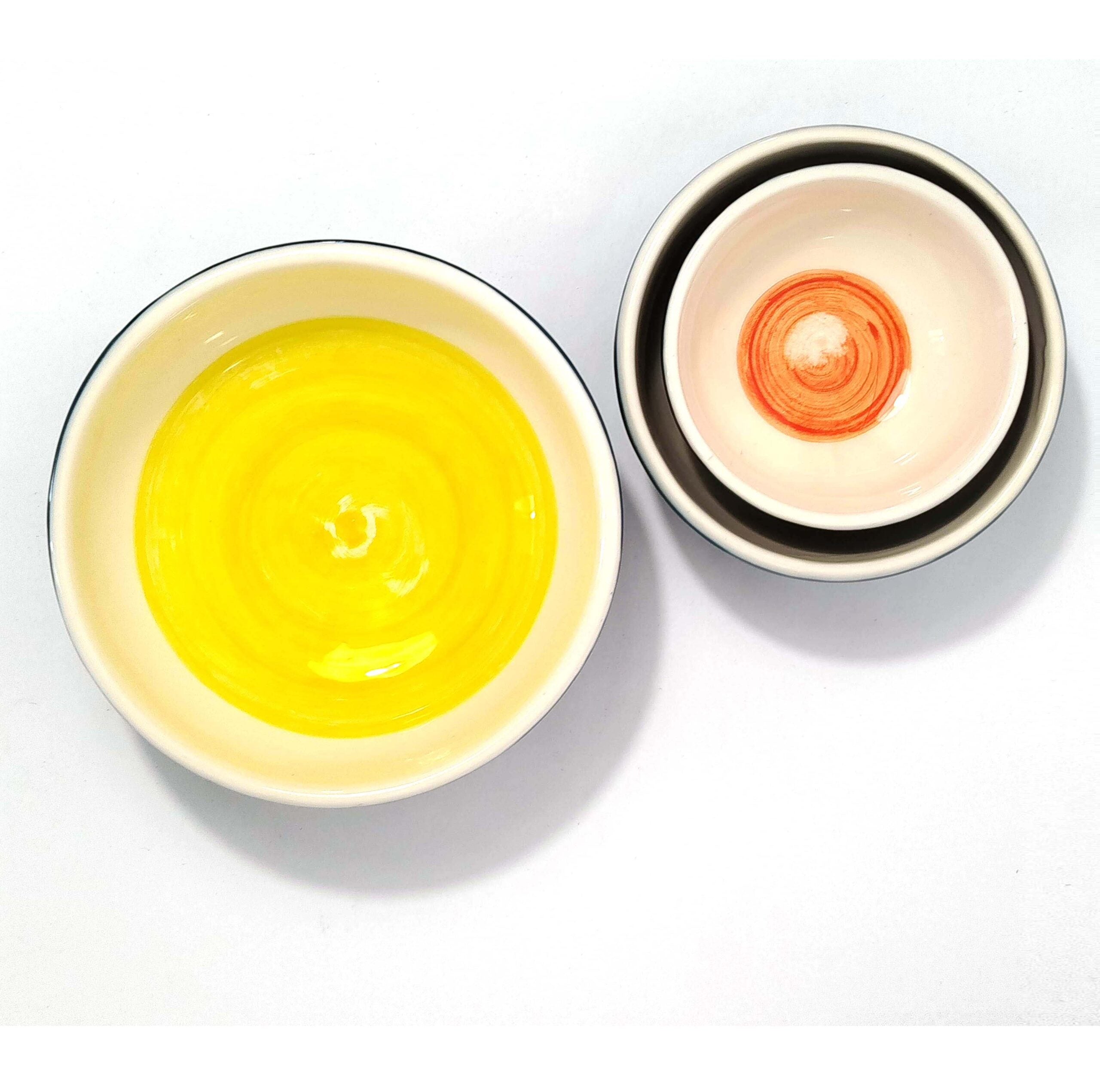 Ensemble de 3 bols en céramique