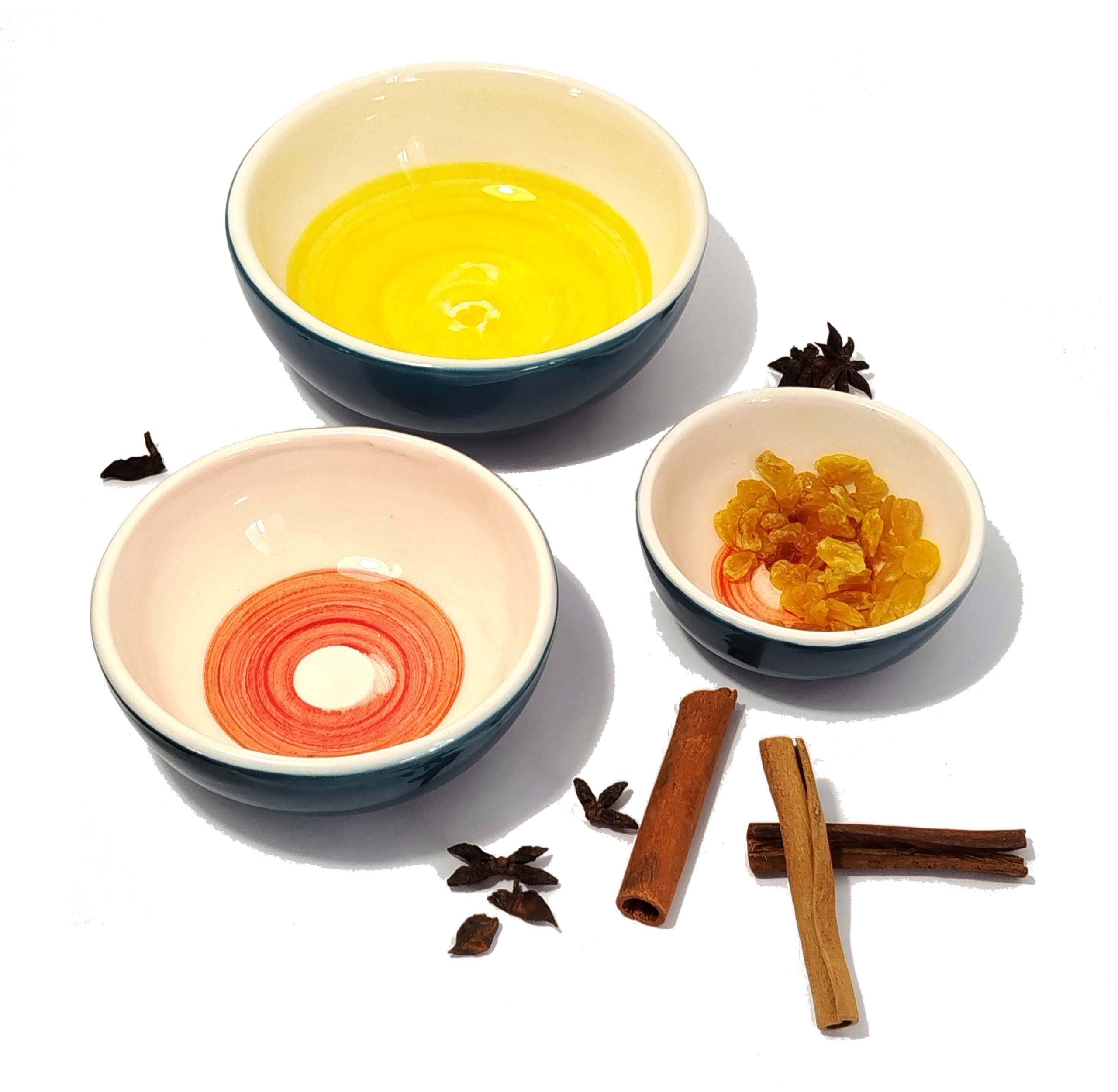 Ensemble de 3 bols en céramique