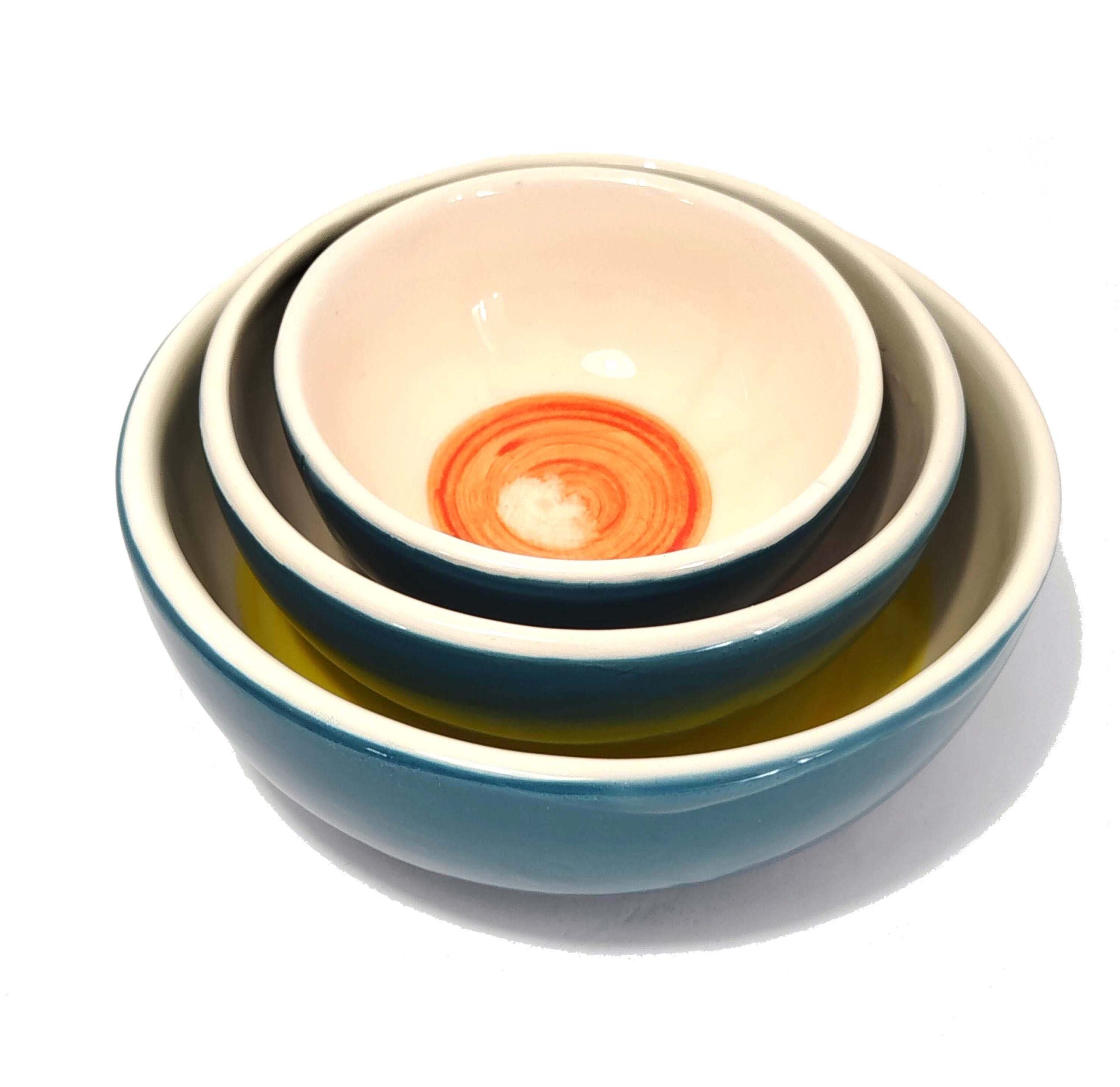 Ensemble de 3 bols en céramique