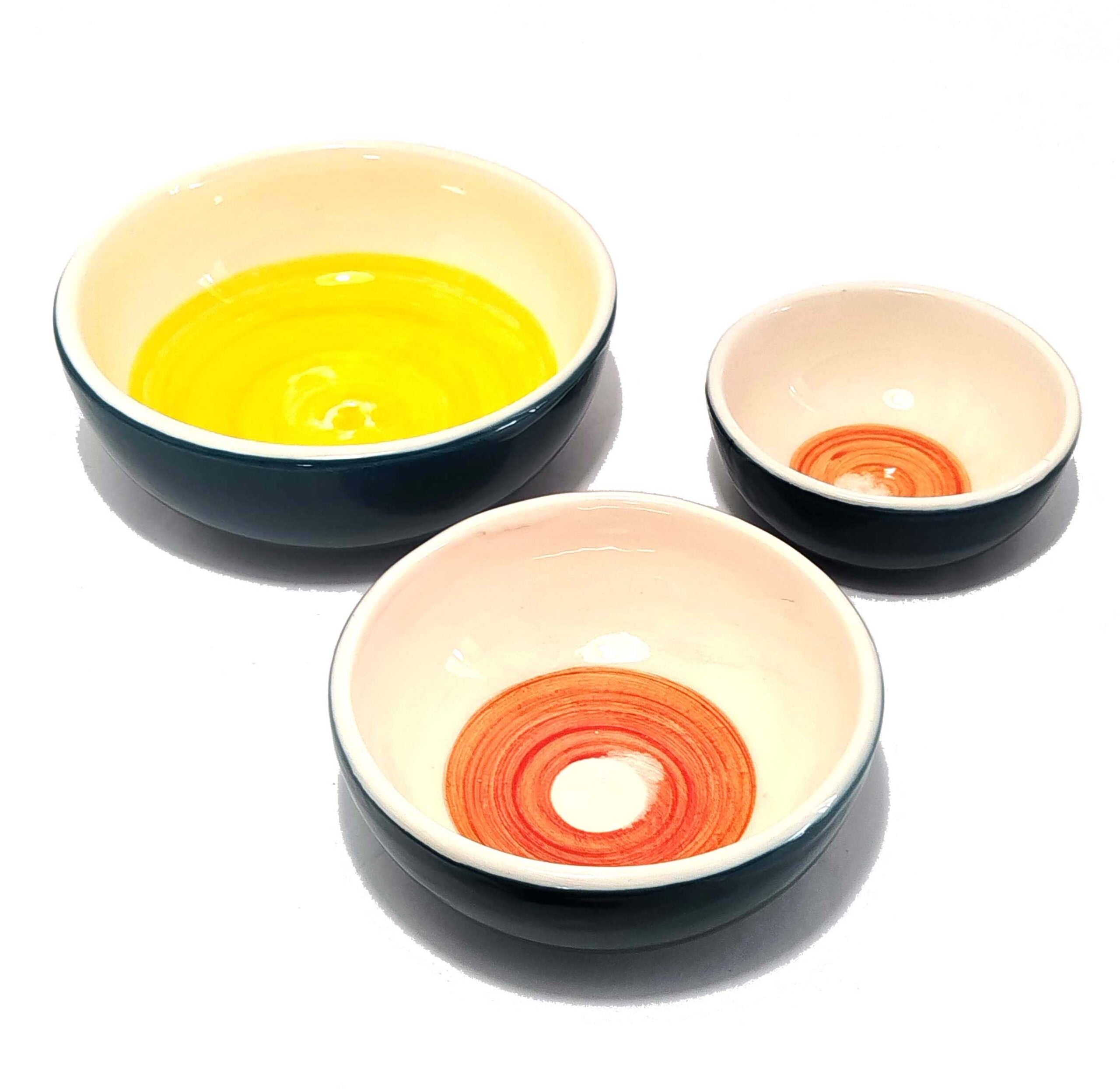 Ensemble de 3 bols en céramique