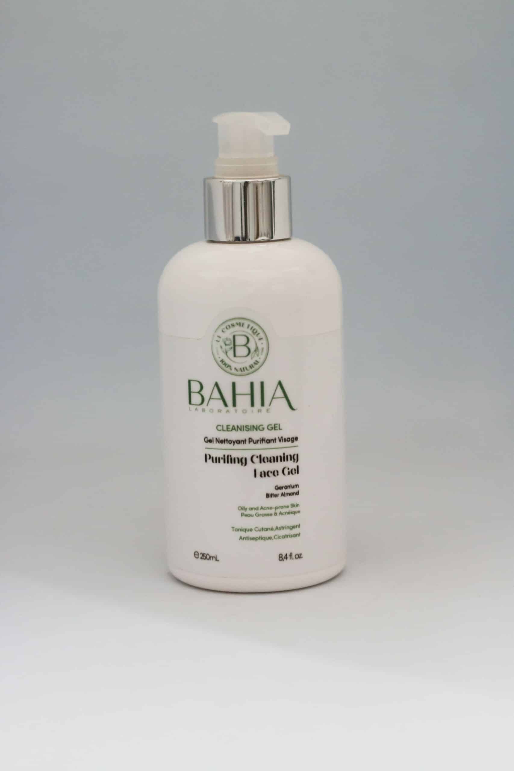 Gel nettoyant purifiant visage géranium 250ml