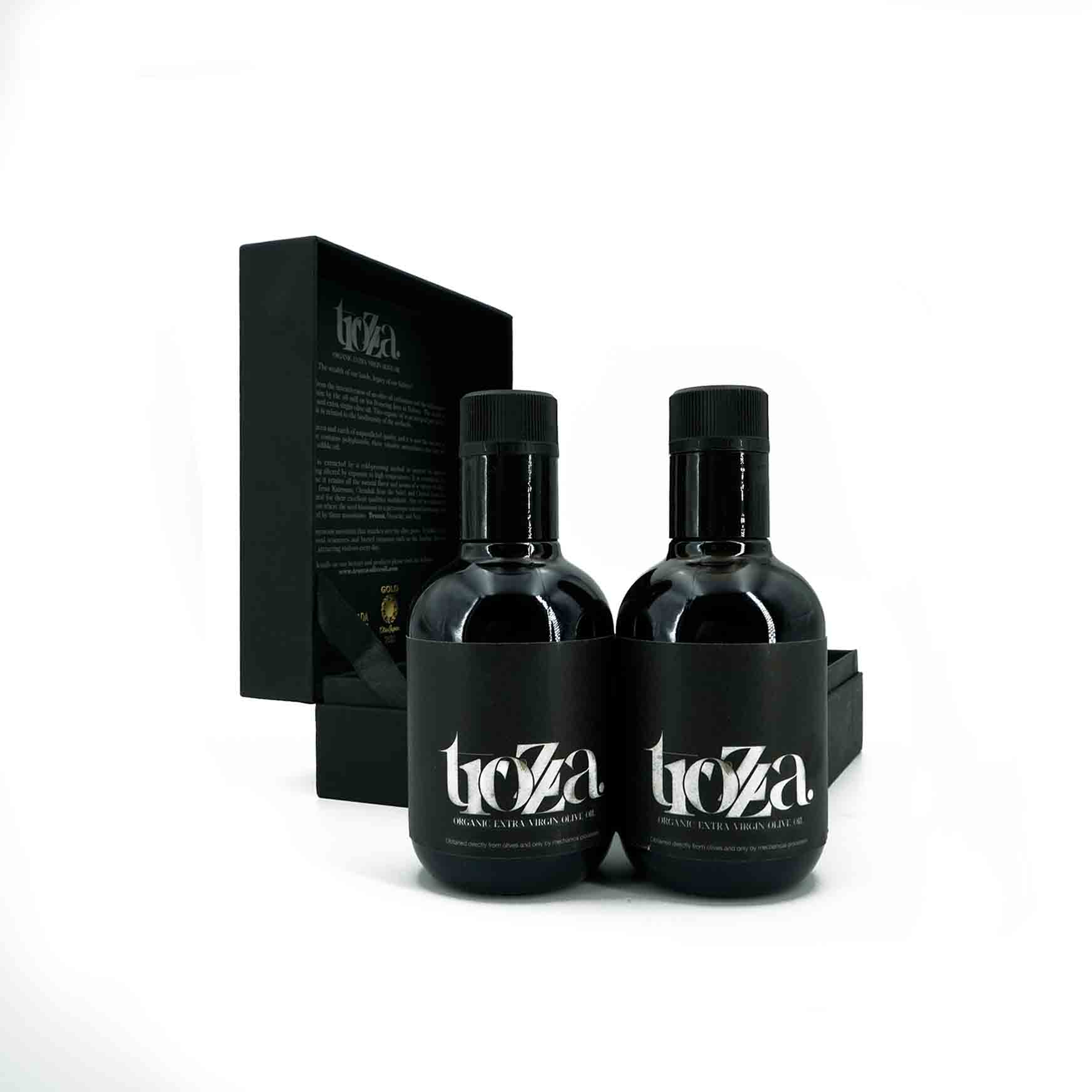 Huile d'olive extra vierge coffret biologique flavour - certifiée écologique 250 ml